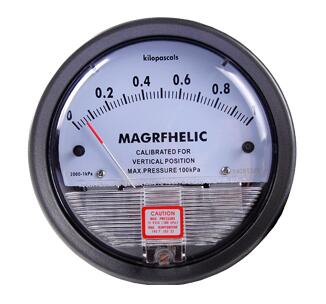TE2000 micro differential pressure gauge
