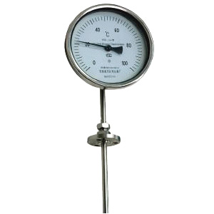 Radial type bimetal thermometer