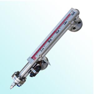 Electric heating magnetic flap level gauge