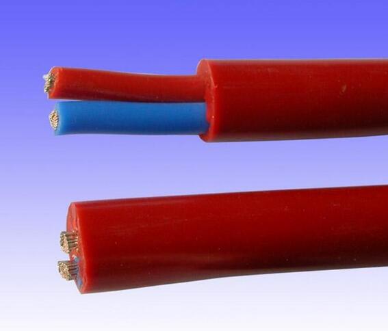 Silicone rubber cable